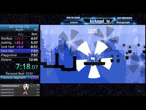 Electronic Super Joy: Groove City Speedrun PB12.03