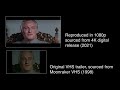 The James Bond VHS Collection Remastered Original Comparison