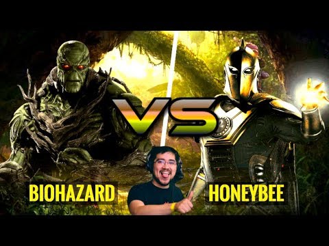 YOU WILL RESPECT THE GREEN! Biohazard (Swamp Thing) vs HoneyBee (Doctor Fate)
