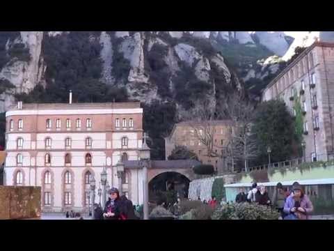 Montserrat. Испания, монастырь Монсеррат