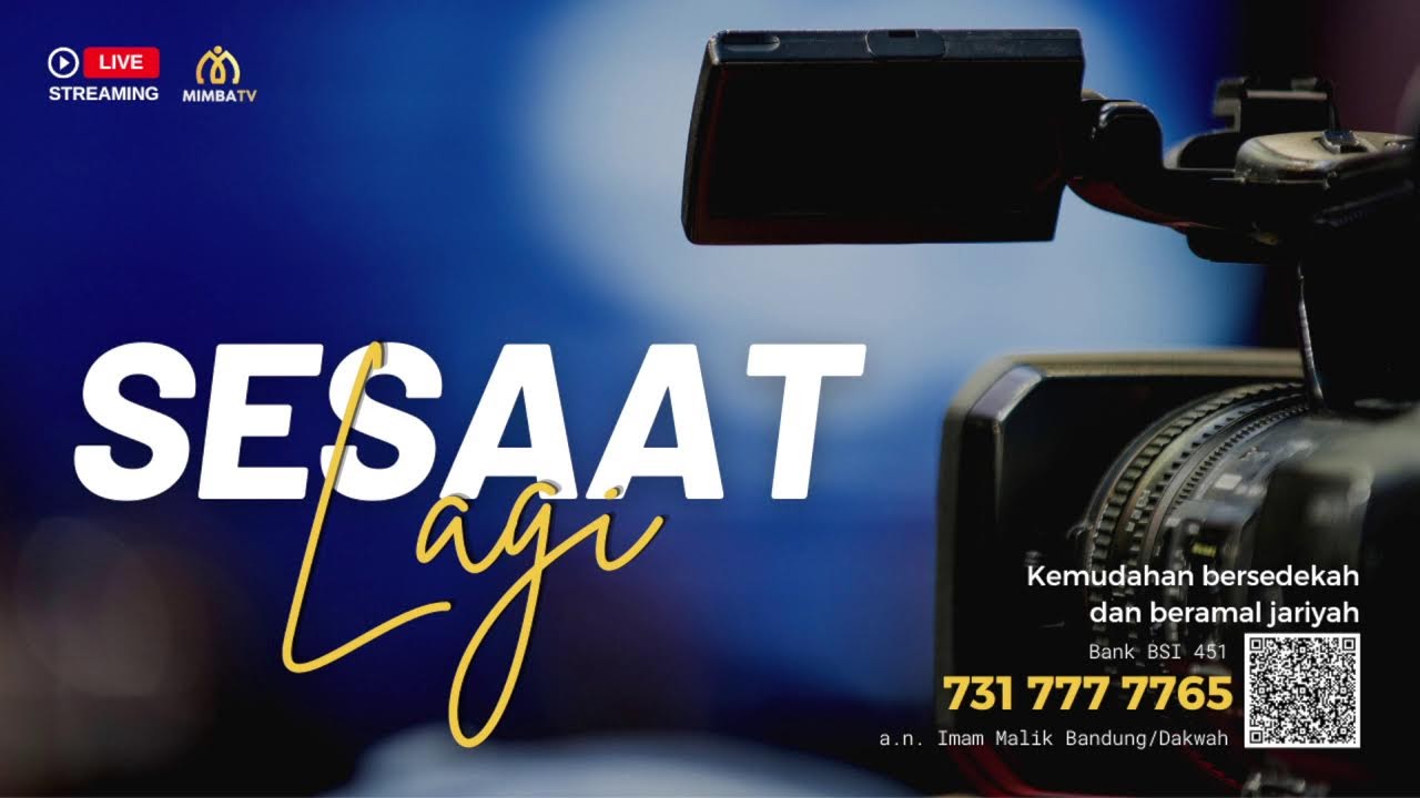 [LIVE] Simak Sekarang!   Pembahasan: *”MUHKAM DAN MUTASYABIH”*_Dua Jenis Ayat y…