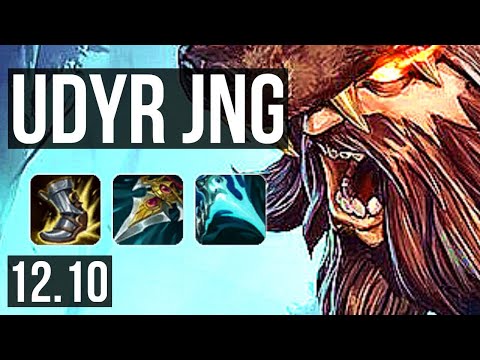UDYR vs KINDRED (JNG) | 4.7M mastery, 1100+ games, 15/3/8, Legendary | BR Master | 12.10