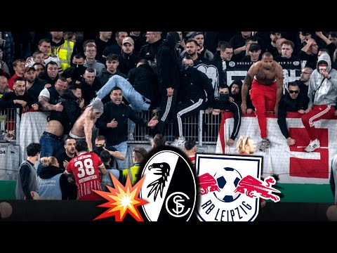 Innenraum-Sturm, Spruch-Scharmützel & Choreo! (Freiburg - Red Bull 1:5)