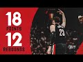 Donovan Clingan Highlights Portland Trail Blazers 111 Cleveland Cavaliers 122 March 25 2025