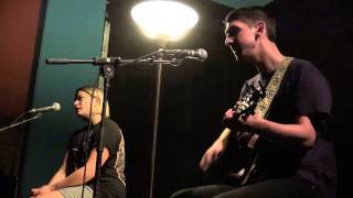 Tigers Jaw - Plane vs. Tank vs. Submarine / I Saw Water (acoustic)