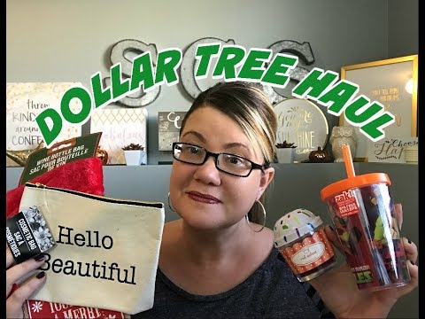 DOLLAR TREE HAUL 12/7/17 | AWESOME NEW FINDS! Video