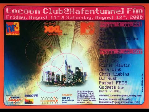 Cocoon Club @ Hafentunnel FFM - Richard Bartz - Sven Väth - 2000-08-11 - Part 1 ( Techno / Acid )