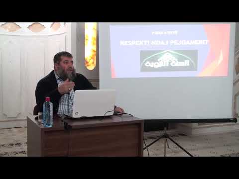 Dashuria ndaj Pejgamberit alejhi selam - Hoxhë Ali Shabani