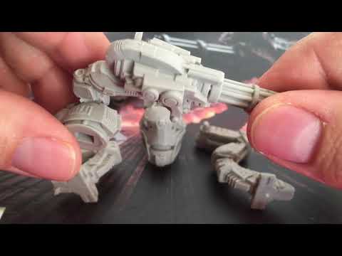 Plastic Resin-Skoll archenemy of Paul in his Iron Mech.