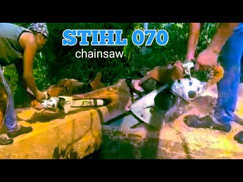 STIHL 070 CHAINSAW MEMBELAH KAYU