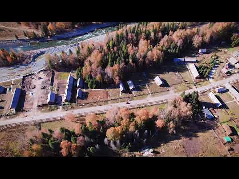 Hemu village in autumn Xinjiang