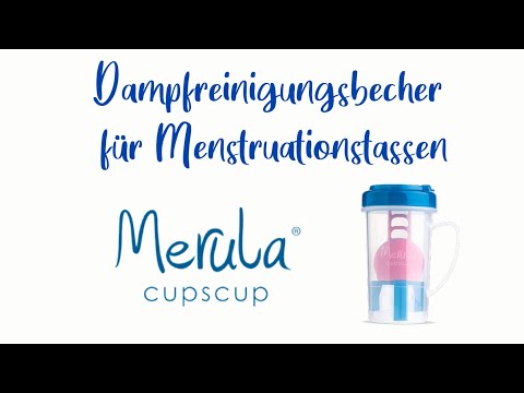 Merula Cupscup Dampfreinigungsbecher für Menstruationstassen