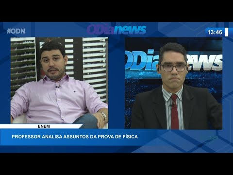 Professor analisa assuntos da prova de Física do ENEM 25 01 2021