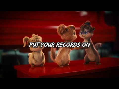As Esquiletes - Put Your Records On (Letra/Tradução)