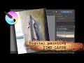 Towel Day Krita Digital Painting Time Lapse
