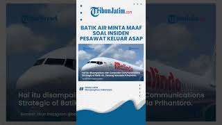 Klarifikasi Insiden Pesawat Keluar Asap saat Akan Lepas Landas, Maskapai Batik Air Kini Minta Maaf