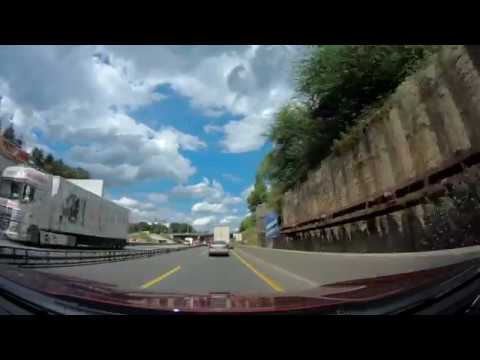 Fahrt durch Deutschlands grösste Baustelle 2017: A7 bei Hamburg Richtung Norden