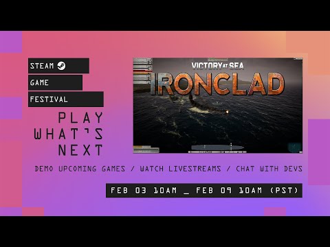 Victory At Sea Ironclad | Live developer stream 09 Feb 2021
