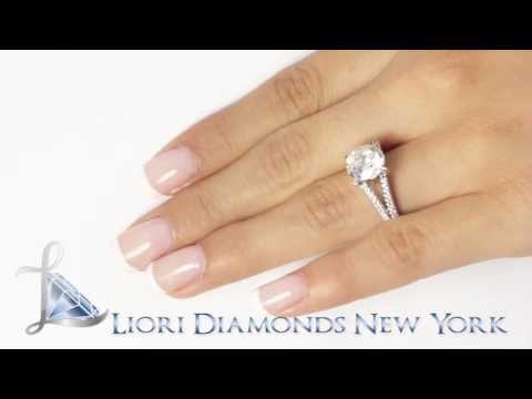 ER-SOLD-238 - 4.23 Carat G-SI2 Certified Natural Round Diamond Engagement Ring 18k White Gold