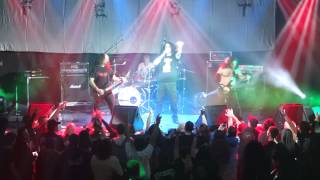 Avulsed - Amidst The Macabre (Instrumental) & Stabwound Orgasm (Live at "Sentrum" club, 21.02.2015)