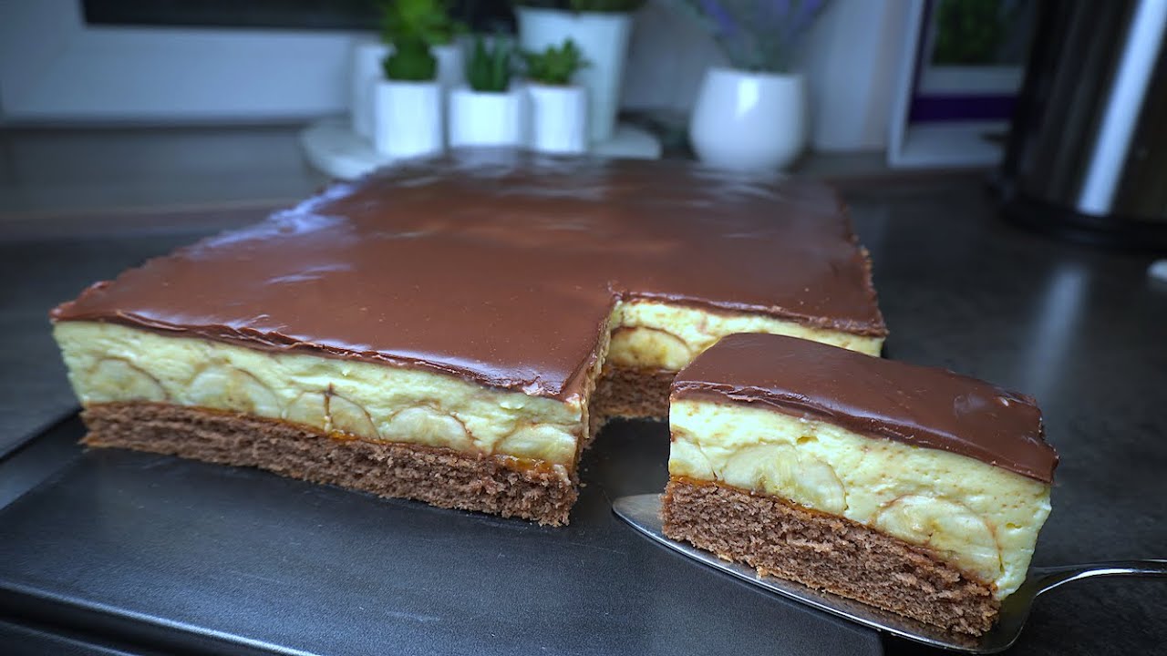 Himmlische lecker Bananenschnitten - Einfache Rezepte Himmlische lecker Bananenschnitten - Einfache Rezepte