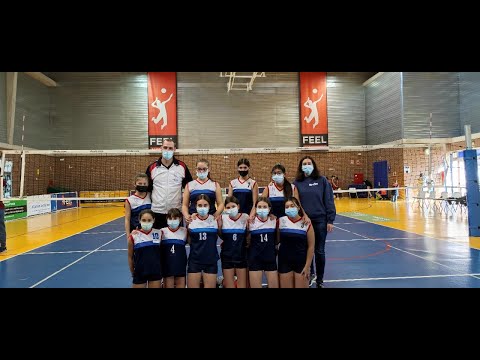 Voleibol Infantil Colmenar  vs Manzanares 1ª parte - 13/02/2022