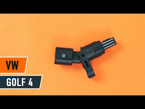 How to change rear ABS sensor on VW GOLF 4 [TUTORIAL AUTODOC]