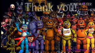 All fnaf characters sing we are the phantoms