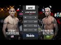 Charles Oliveira vs Tony Ferguson Full Fight UFC 256 - MMA Fighter
