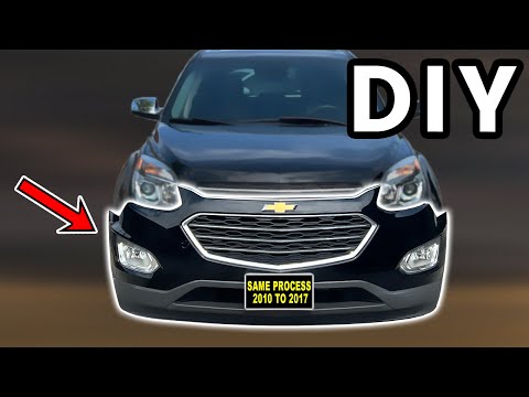 DIY 2010-2017 Chevrolet Equinox Front Bumper Removal | How To Remove Chevrolet Equinox Front Bumper