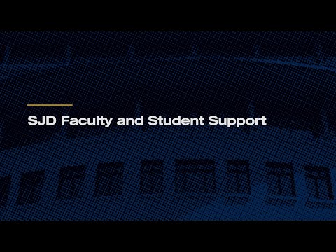 Suffolk Law SJD Faculty and Student Support
