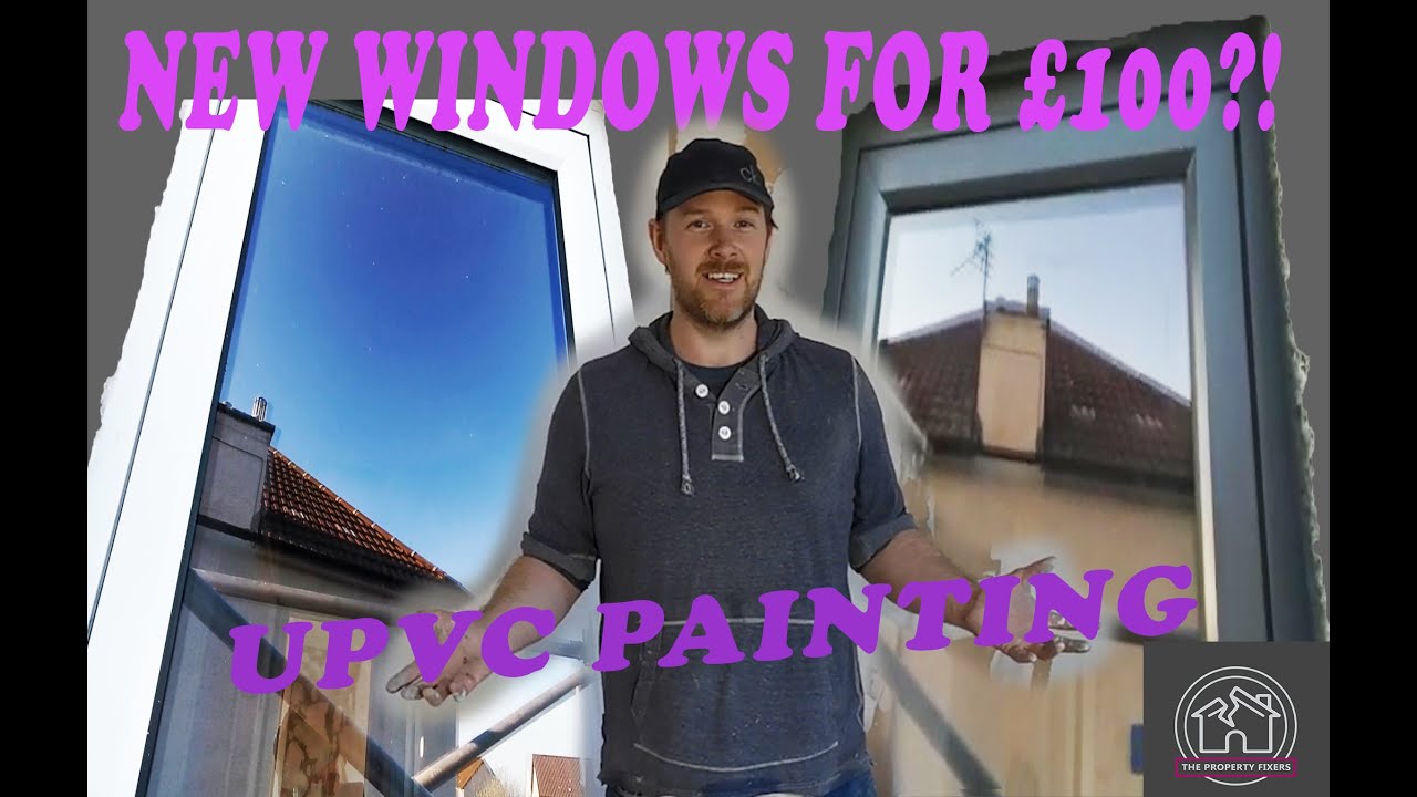 PVC window/door painting, NEW LOOKING WINDOWS AND DOORS FOR £100!