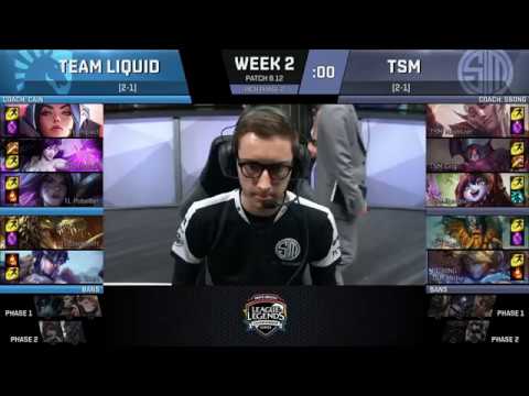 TL (Doublelift Kai'sa) VS TSM (Zven Ezreal) Highlights   2018 NA LCS Summer W2D2