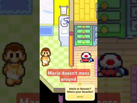 Mario Doesn't Play #mario #nintendo #supermariobros #gaming #retrogaming #retrogames #classicgames