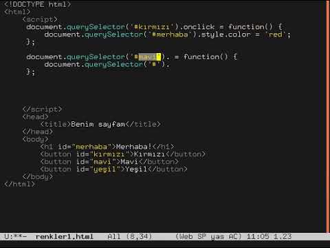 Emacs ile Javascript ES6