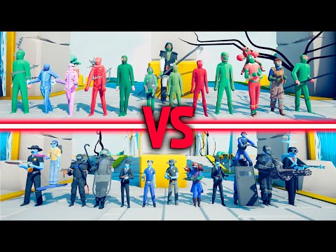 DLC ZOMBIE TEAM vs MODERN MILITARY TEAM | TABS - Totally Accurate Battle Simulator