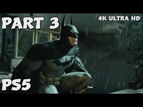 Batman Return to Arkham Asylum PS5 4K Walkthrough Gameplay PART 3 No Commentary