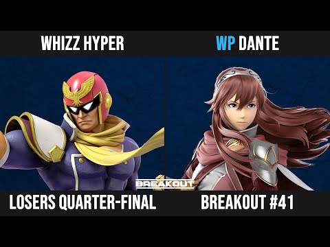 Breakout #41: Losers Quarter-Final - Whizz Hyper (Captain Falcon) vs Dante (Lucina)