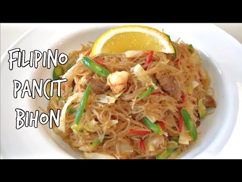 FILIPINO PANCIT BIHON RECIPE