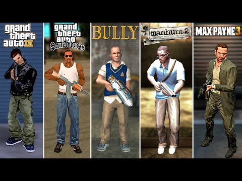 Evolution of all Weapons and SOUNDS in all Rockstar Games  1997 - 2024