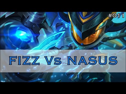 KR Shin as Fizz vs Nasus - Top Lane #011