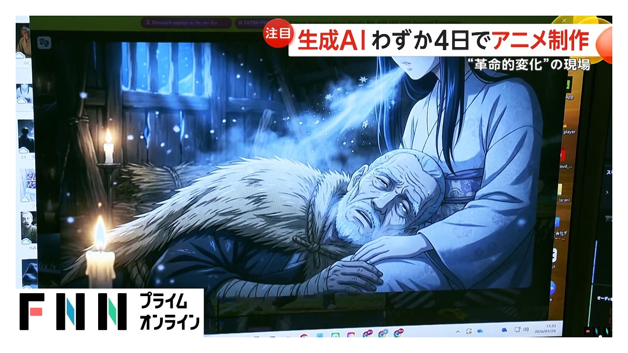 生成AIでアニメ制作に“革命的変化”　3週間の作業が4日に短縮　「鷹の爪」DLE社長が語る“現場の今”（2026年03月09日）