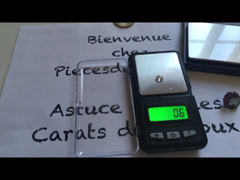 Carats OR vs Carats pierre précieuses ou fines