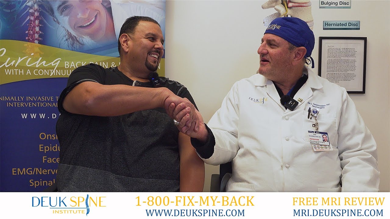 California Patient Ends 30 Years of Back Pain with DLDR