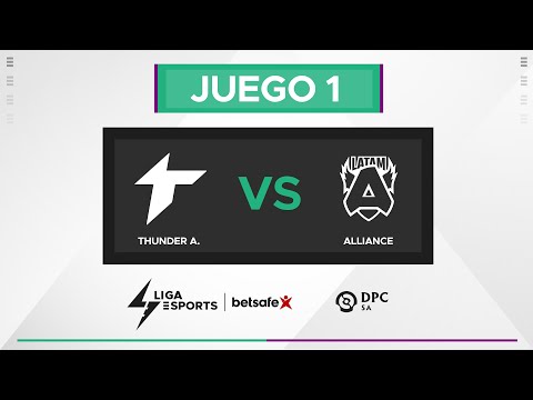 Thunder Awaken vs Alliance.Latam - Juego 1 DPC 2023 SA Winter Tour División I