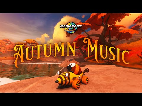 Mario Kart World Autumn Music Mix 🍁 [3 hours]