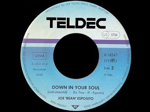 Joe "Bean" Esposito - Down In Your Soul (Dub Version) [LQSound][ITALO-DISCO][1986]