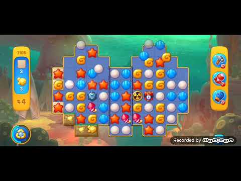 Fishdom Hard level 2108. NOboosters