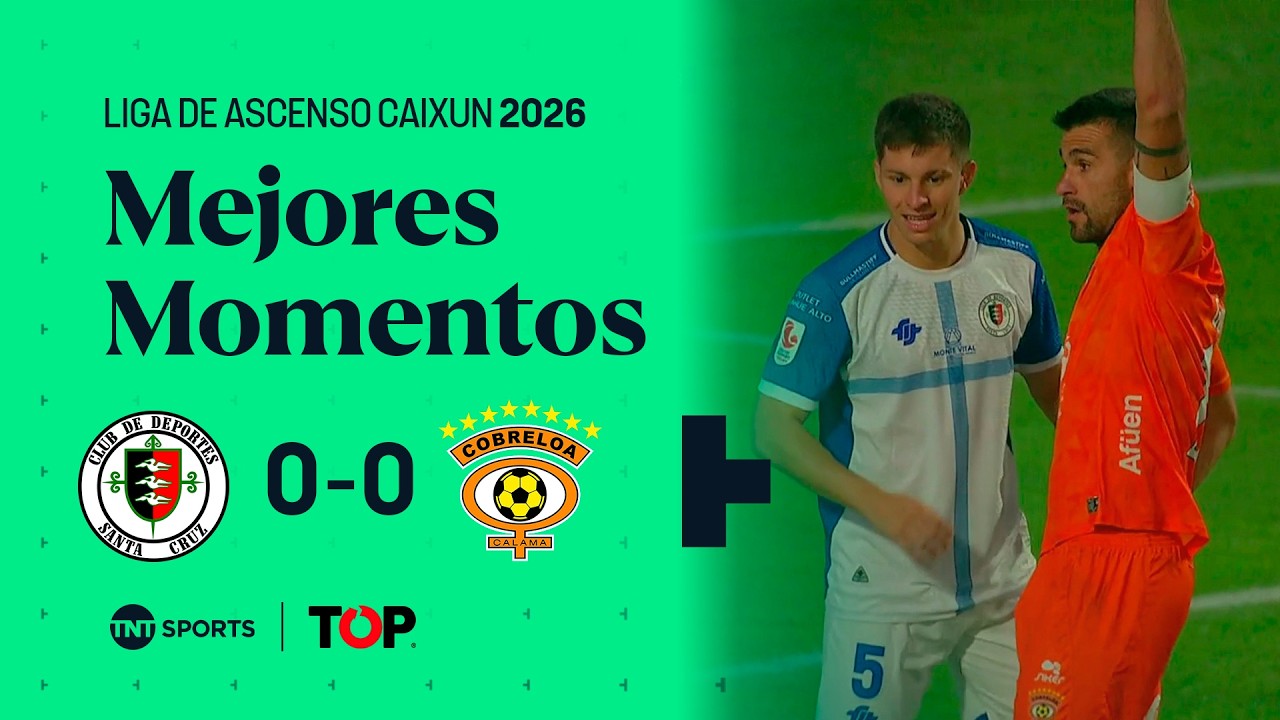 Deportes Santa Cruz vs Cobreloa Highlights