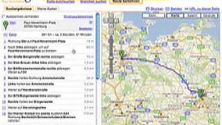 Routenplanung mit GoogleMaps